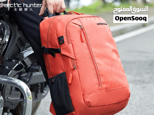 شنطة ظهر Arctic Hunter أصلية للابتوب والجامعة (جديدة) - لون مميز