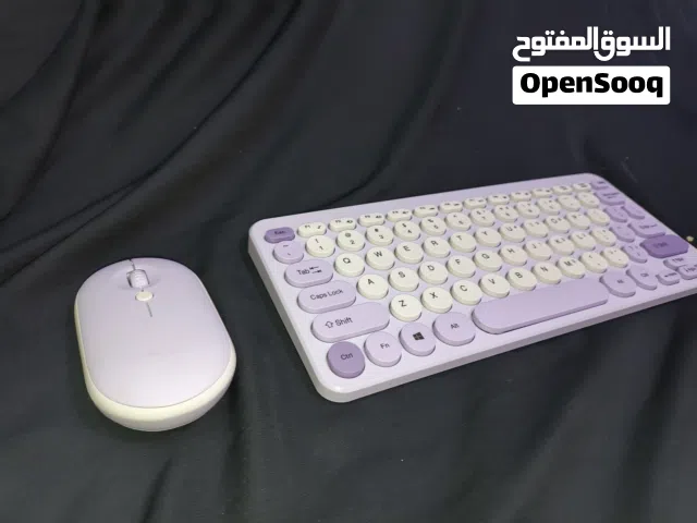 جهاز كيبورد بلوتوث للكمبيوتر والايبادات تجي وياه قطعه تغنيك عن الواير