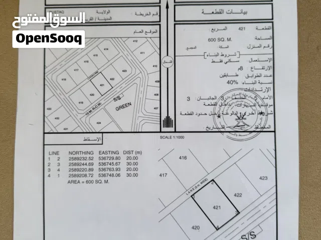 ارض للبيع حي السرح