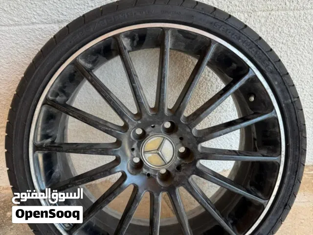 جنط مرسيدس مقاس 19  فرده للبيع مع كوشوكة جديدة