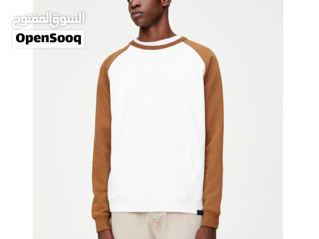 هودي ابيض وعسلي