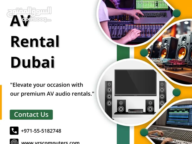 How Does AV Rental in Dubai Enhance Event Experiences?