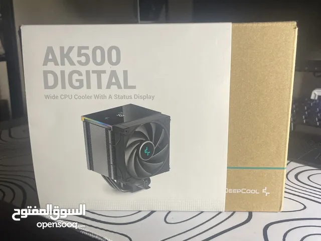 ‏DeepCool Ak500 Digital مبرد هوائي احترافي شاشة عرض حرارة شريطين Argb  Air CPU Cooler