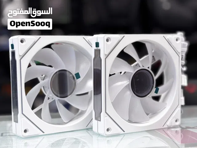 مراوح الكيس الأصلية من LovingCool – اللون الأبيض الأنيق