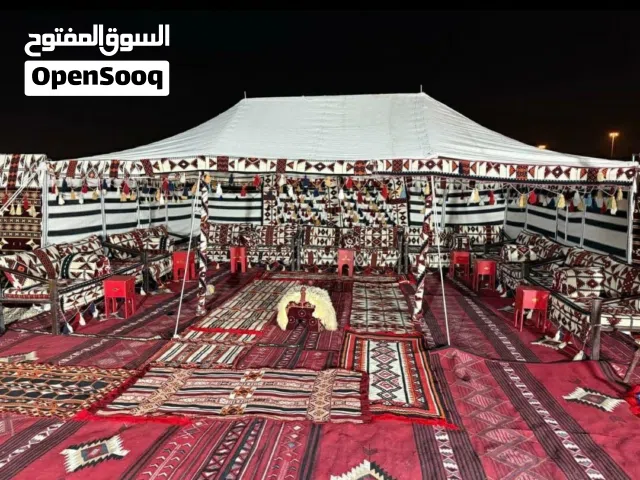 مؤسسة التميز للحفلات والمناسبات والمؤتمرات لدينا خيام بجميع انواعها صبابين قهوجين طاولات وكراسي