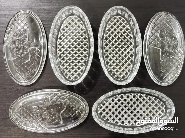 Elegant Oval Glass Serving Trays – Set of 3