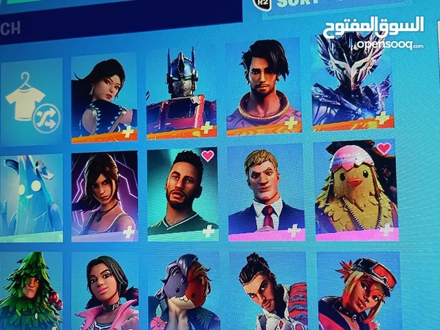 حساب فورتنايت للبيع