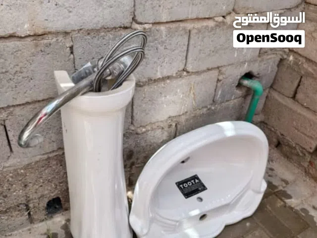 مغسلة جديده مع خلاط جديد ستيل