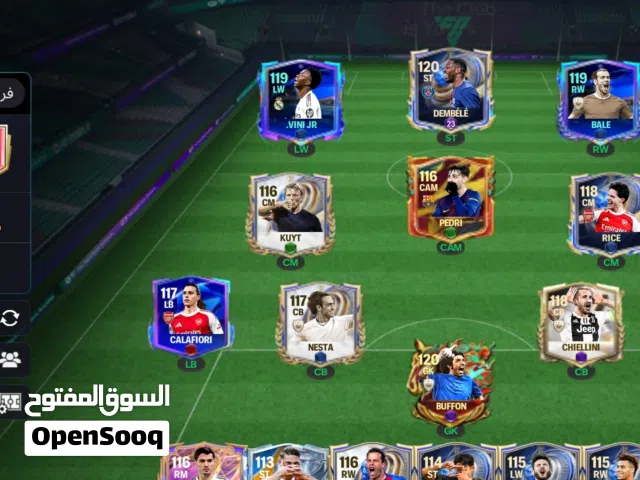 حساب فيفا قوي السعر 90 الف وبيه مجال