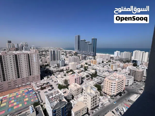 اجمل غرفه وصاله علي كورنيش عجمان اول ساكن مفروشه بالكامل اطلاله بحريه