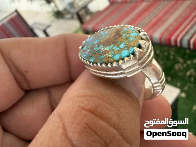 خاتم ملكي تفصيل  فيروزي