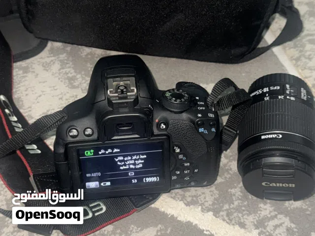 كاميرا كانون 700D canon شبه جديده