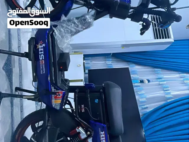 دراجة شحن خمس بطاريات  مستعملة 6 اشهر السعر 450