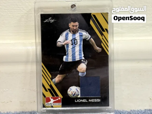 Lionel Messi Patch Card
