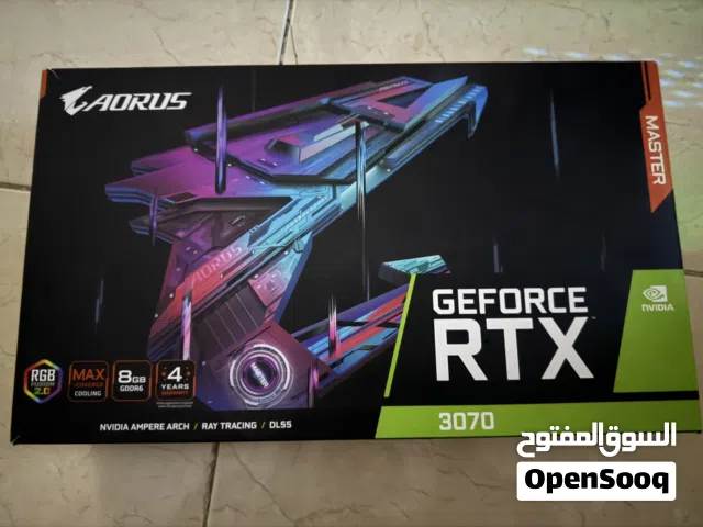 Rtx 3070 Aorus Master graphic card كرت شاشة