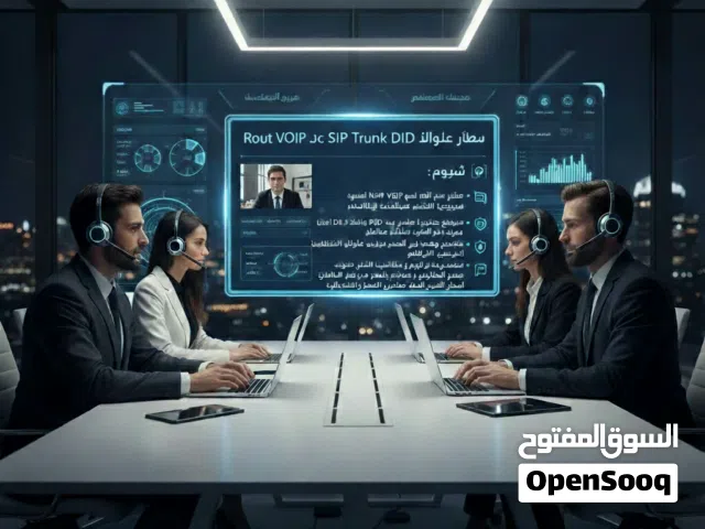 VoIP System with Rout SIP Trunk, DID Numbers & Dialer