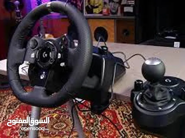 سكان لوجيتك Logitech G920 Driving Force Racing Wheel مع جير معدل كوستم +ادرينو ليباردو +ادابتر