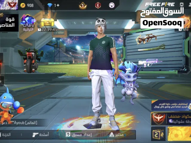 Free Fire Accounts and Characters for Sale in Sana'a