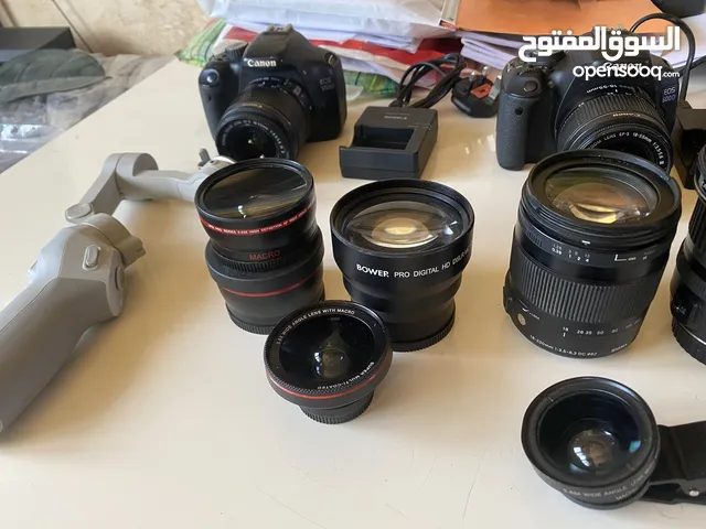 كاميرا وعدسه للبيع