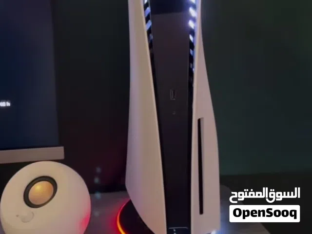 ستاند ps5 اضائة RGB و Fan