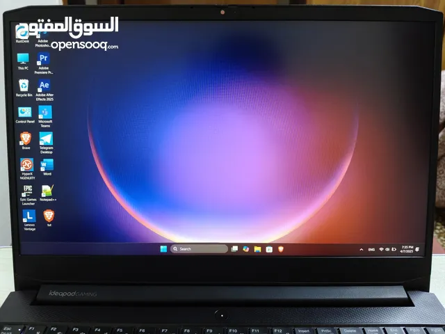 لابتوب lenovo RTX3050
