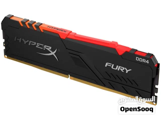رام ddr4 8 سرعه 2666 من هايبر اكس بي25 د
