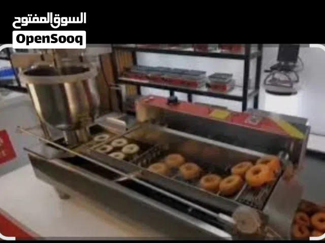 مشغل دوناتس وخط إنتاج كامل جميع معدات جاهز ويعمل للبيع لعدم التفرغ للمهتمين في عمان