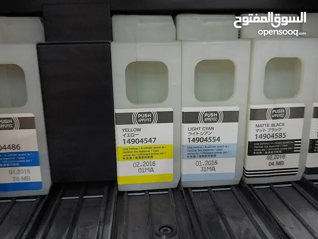 طابعه ابسون 7890 بدون احبار منتهيه الأحبار تقوم بطابعه الصور ورق رول طابعه حجم كبير نضيفه جدا ا
