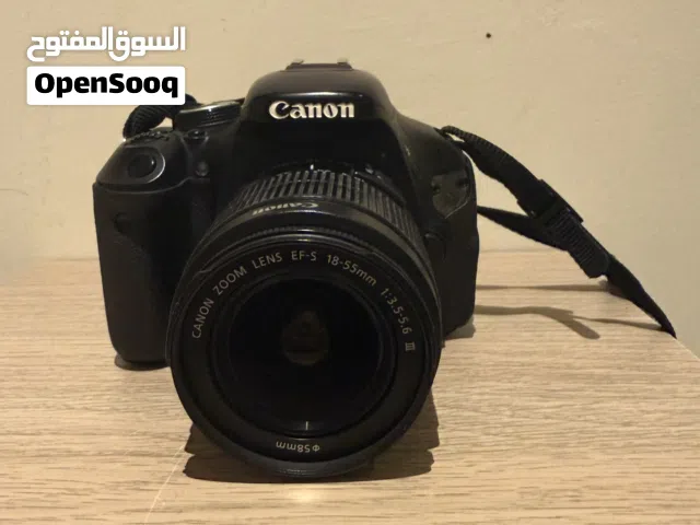 Camera cannon EOS 600d for sale with charger, an ok bag a 32gd memory card and type-c card reader