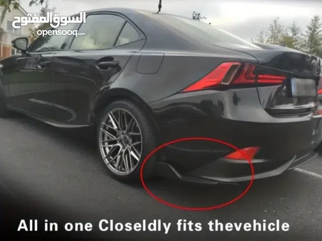 نص زائده خلفيه والزائده الاماميه يركب لمعظم   السيارات يعطي شكل رياضي مميز مع اسود لامع