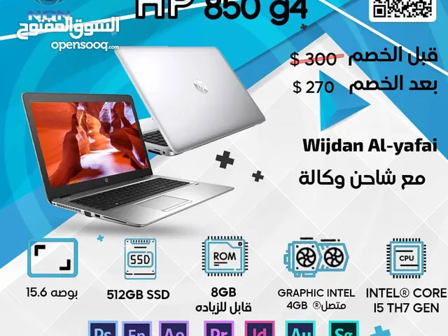 لابتوب HP laptop  850 4g