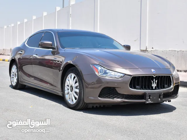 2014 Maserati Ghibli Full option gcc specs