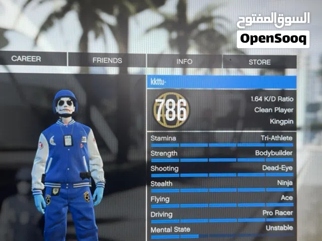 حساب قراند نسخه محسنه  لفل786 سرعة:برق الفلوس:16مليون فيه:30 مستر بن  100+سياره مهكره كل المقرات