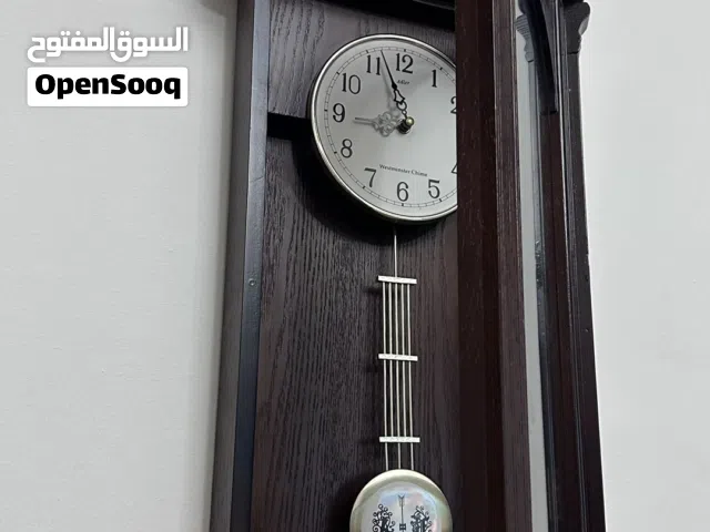 ساعة حائط خشب كلاسيكية مع بندول – Westminster Chime