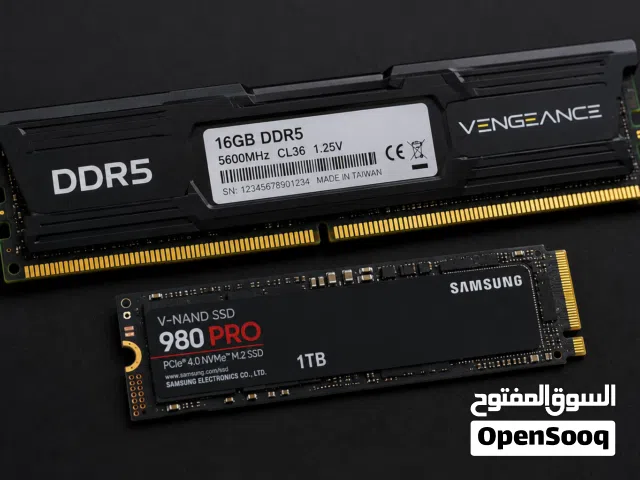 مطلوب RAM DDR5 و SSD M.2 سعة 1TB