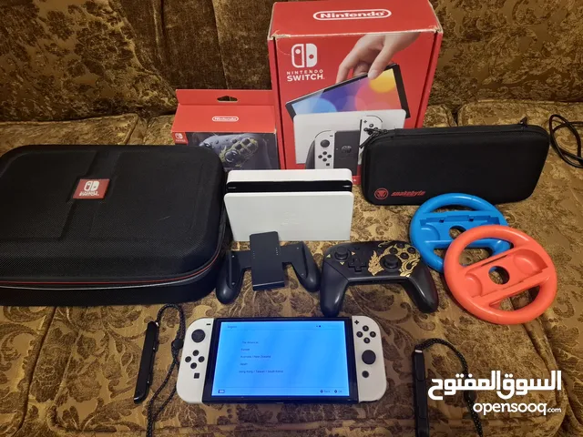 نينتيندو سويتش اوليد بحالة ممتازة للبيع مع كامل الإضافات