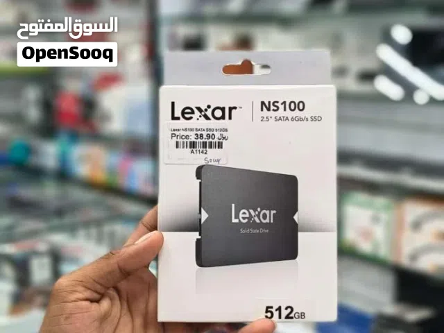 Brand New Lexar 512GB SSD in Oman  Quick booting
