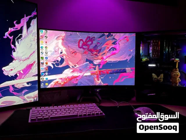 بي سي للبيع مع شاشة وماوس وكيبورد وماوس باد وسماعة المواصفات تحت
