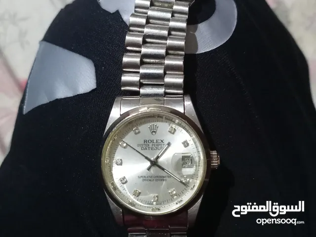 Silver Rolex for sale in Amman