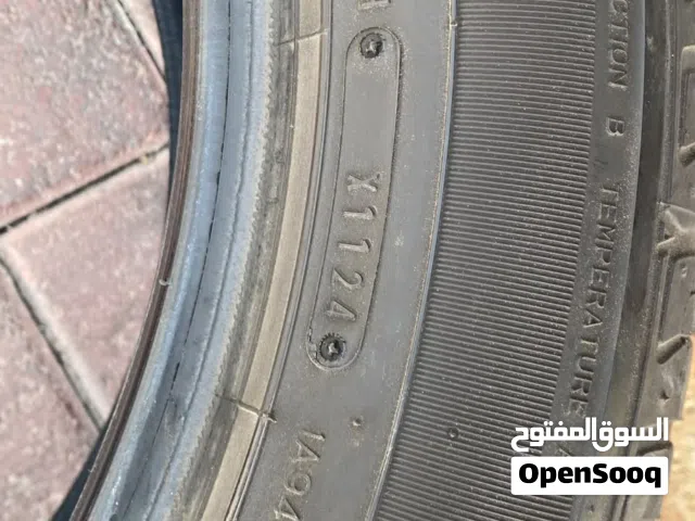 إطارات مستعملة من دنلوب مقاس 21 مناسبة للعجلات والجنوط ذات جودة عالية