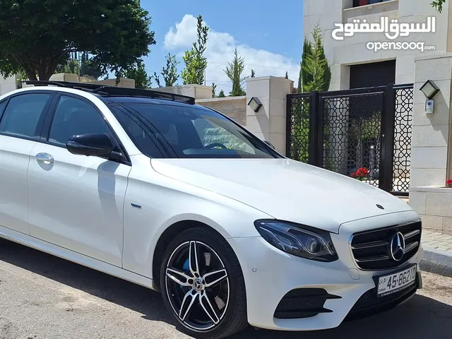 مرسيدس E350 هايبرد موديل 2018 وارد وصيانة وكفالة الوكالة غرغور الاردن ممشى قليل جدا 87 الف كيلو