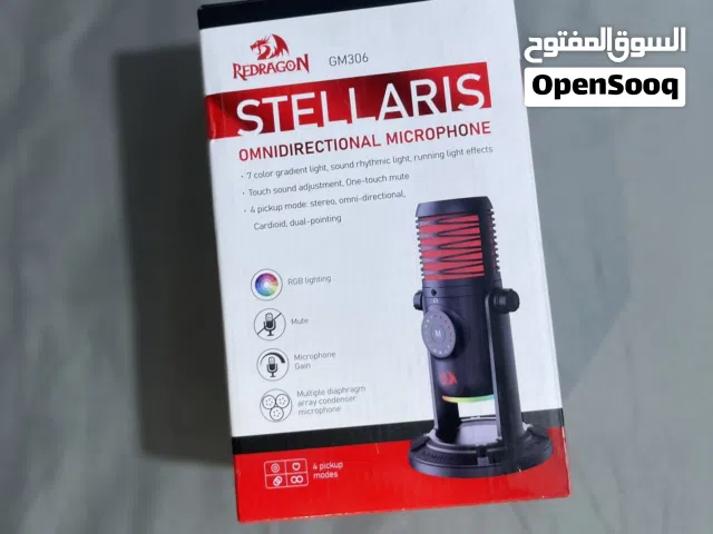 مايك REDRAGON مستعمل قليل نضافه 100%