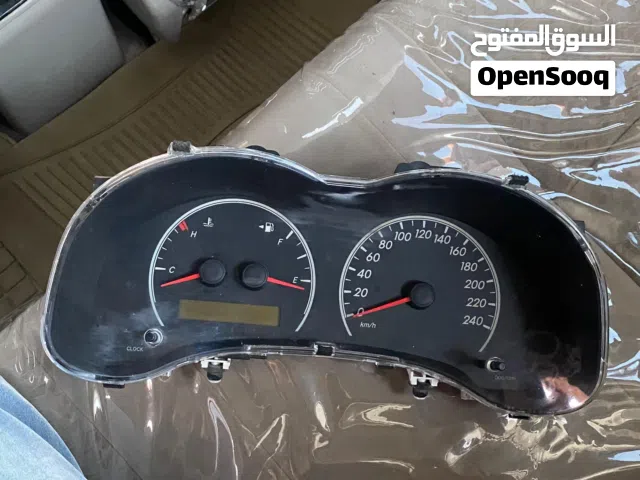 Toyota Corolla Speedometer.