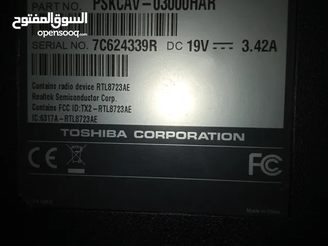 كمبيوتر توشيبا للبيع اليمن محافظة اب لابتوب للبيع اليمن