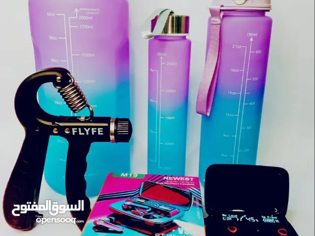 مقبض تمارين لليد مع اكسسوارات اخرى