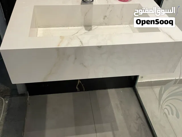 تفصيل مغاسل رخام وبورسلين طاولات  مطابخ