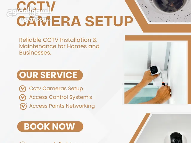 CCTV Camera Installation with Ajman Police Approval Building Materials & Security Systems Solutions