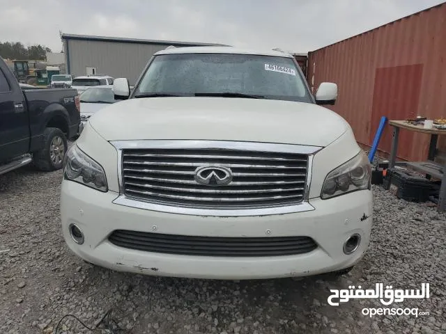 INFINITI QX80,WHITE,2014,SUV,SUNROOF,SMALL ACCIDENT,CUSTOM PAPER,AMERICAN VCC JN8AZ2NE1E9065103