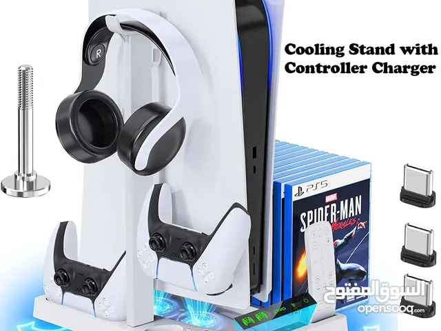 OTVO MULTIFUNCTIONAL COOLING STAND WITH CONTROLLER CHARGER FOR PS5