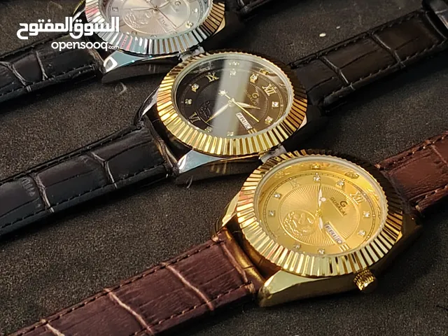 ساعات جلد سوبر كوالتي جوده عالية جدا مختمه بل كامل